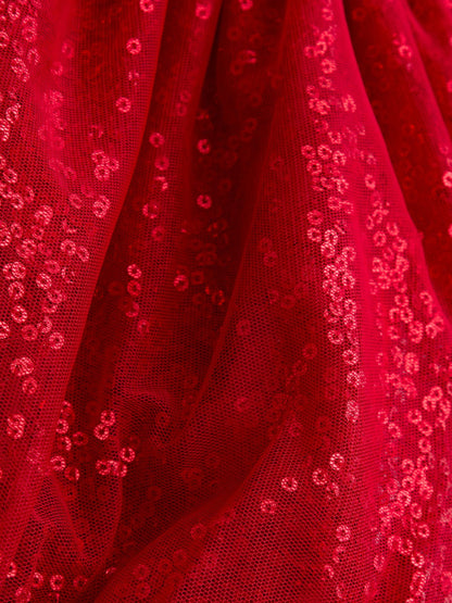 JoJo Maman Bébé Red Sequin Bubble Skirt - image 4