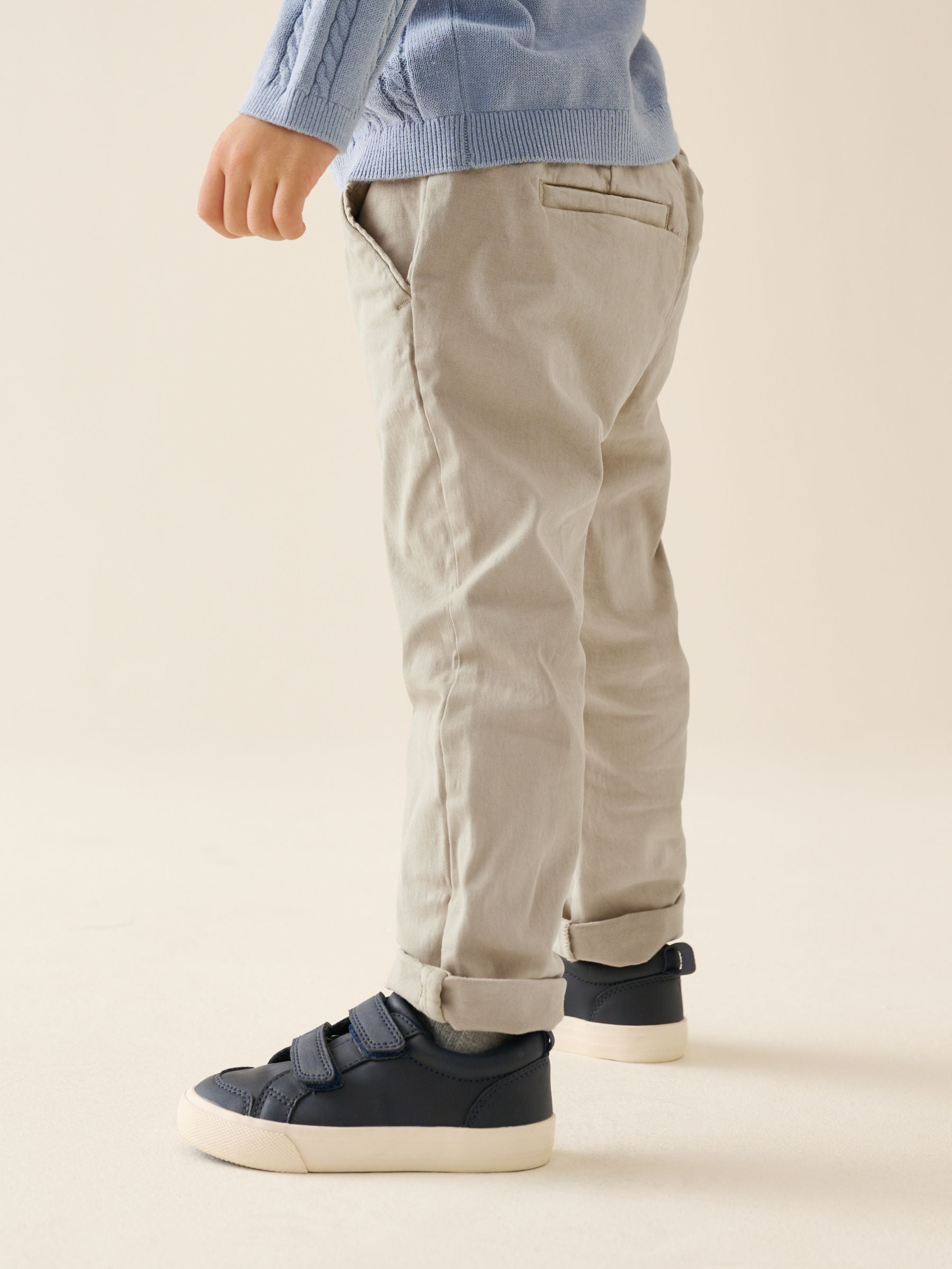 Stone Stretch Chino Trousers (3mths-7yrs) image 4
