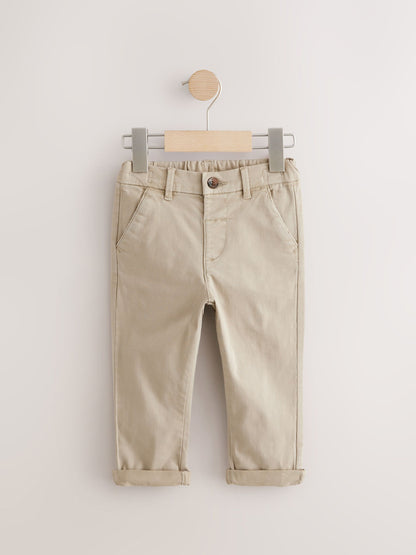 Stone Stretch Chino Trousers (3mths-7yrs) image 5