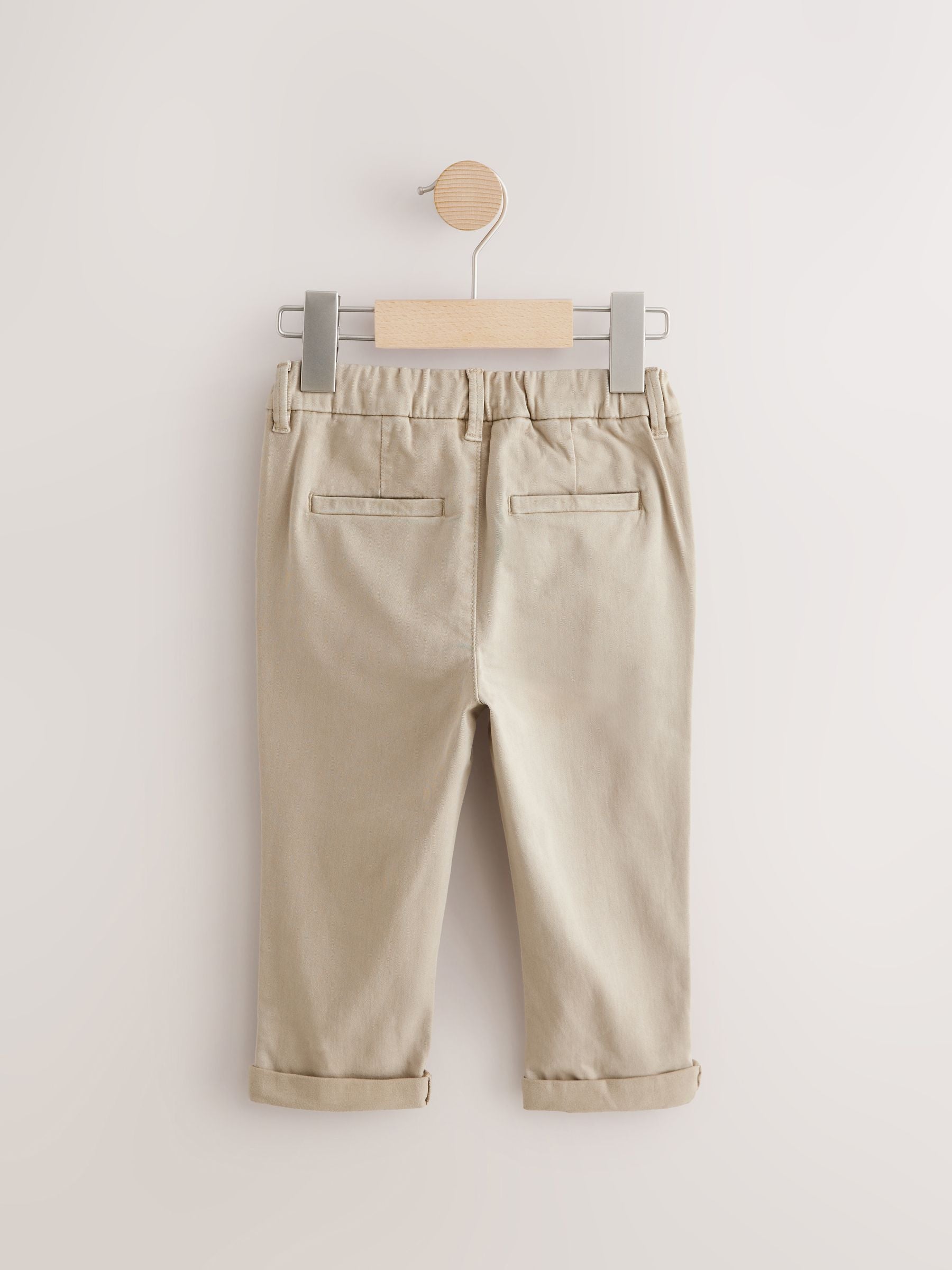 Stone Stretch Chino Trousers (3mths-7yrs) image 6