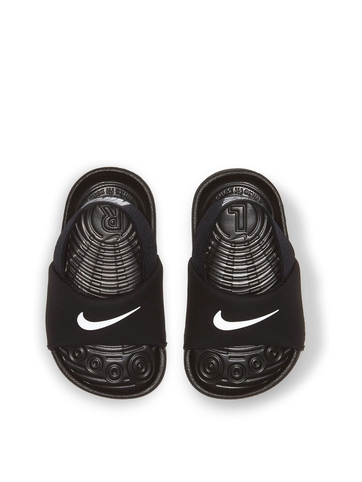 Nike Black/White Kawa Sandals image 6