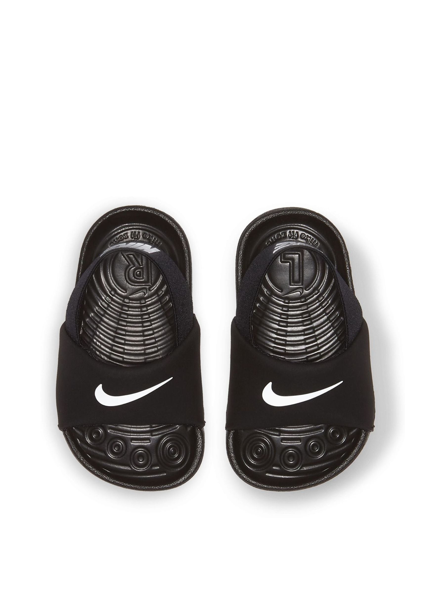 Nike Black/White Kawa Sandals image 6