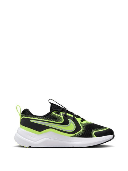 Nike Black/Lime Youth Cosmic Running Trainers image 4
