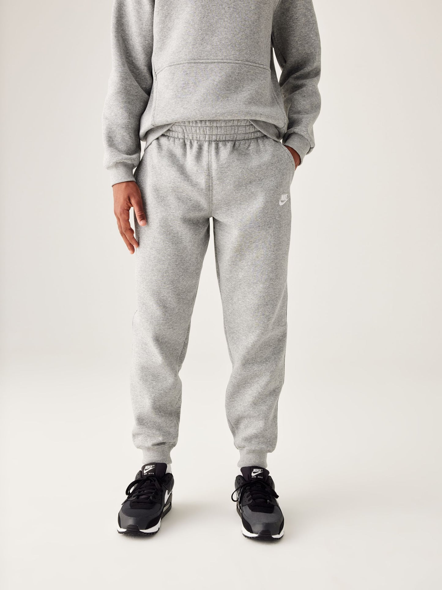 Dsiney Kidz - Nike Dark Grey Heather Club Fleece Joggers image 1