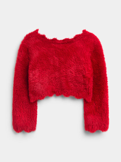 JoJo Maman Bébé Bright Red Bolero Cardigan - image 2