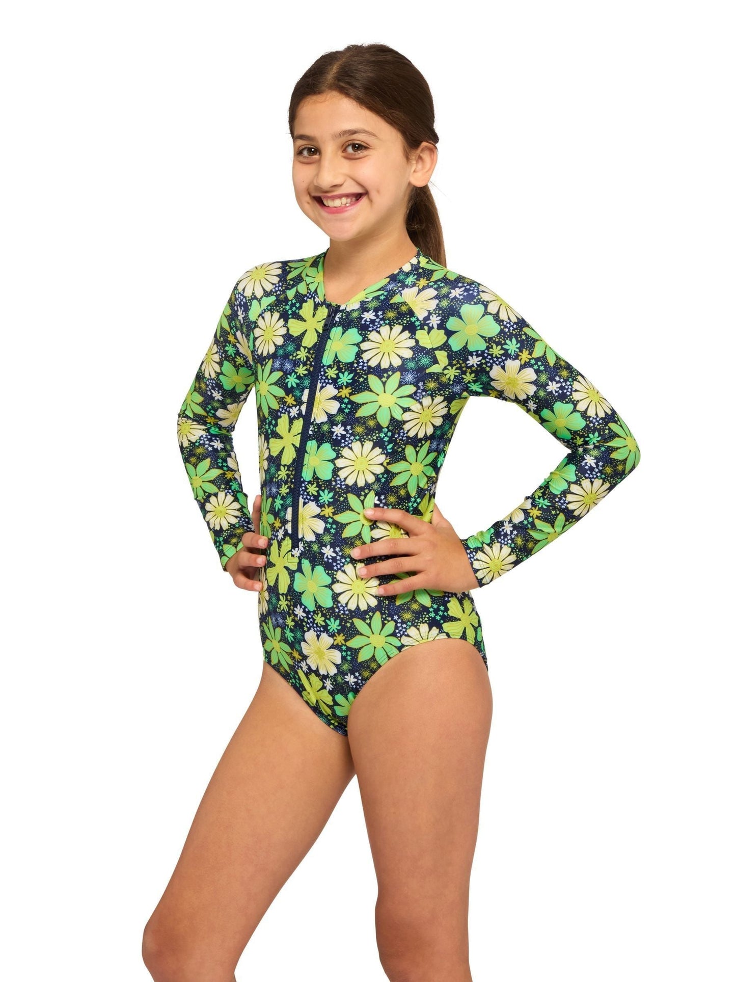 Dsiney Kidz - Zoggs Blue Junior Paddle Swimsuit image 1