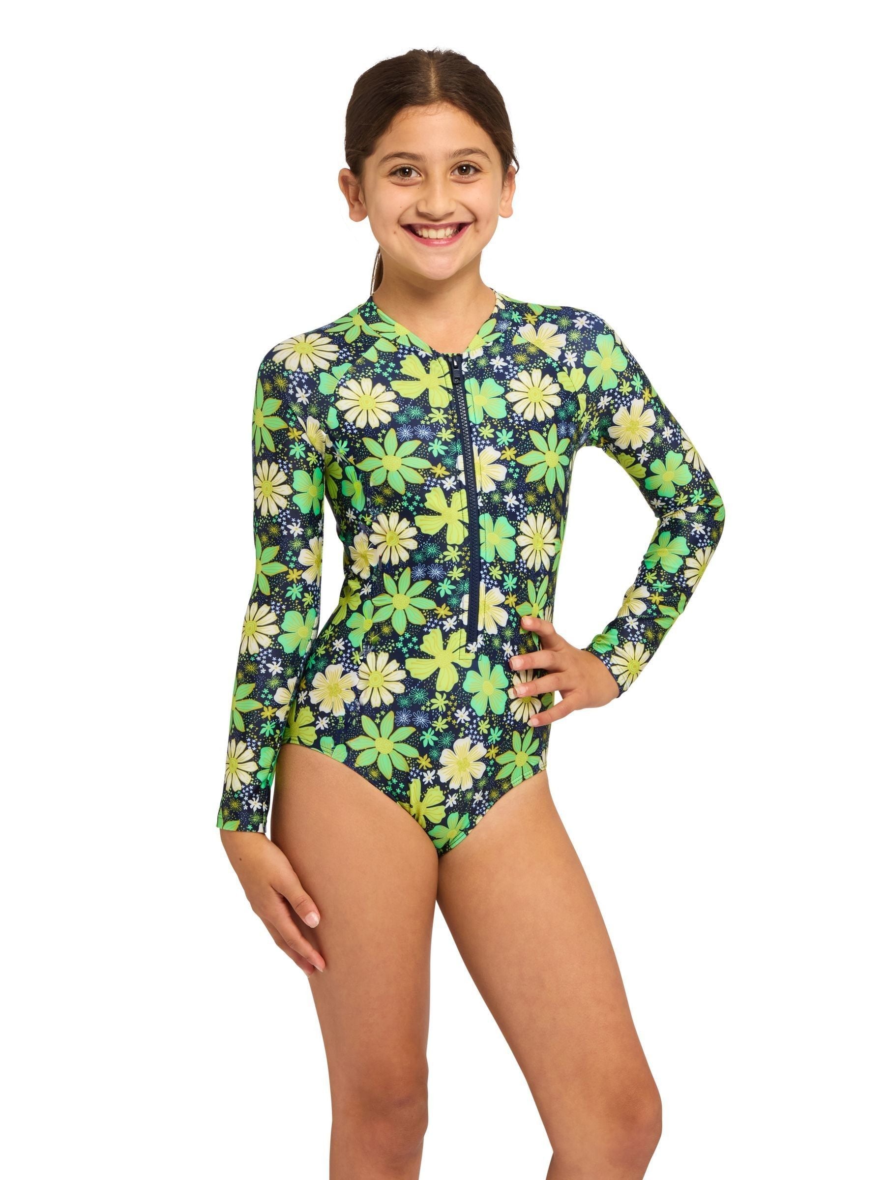 Dsiney Kidz - Zoggs Blue Junior Paddle Swimsuit image 2