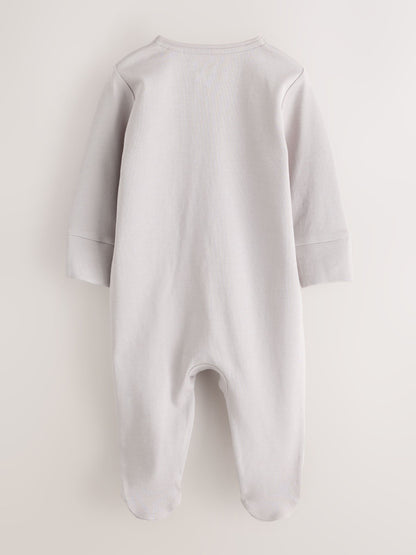 Baker by Ted Baker Neutral 3 Pack Sleepsuits - image 5