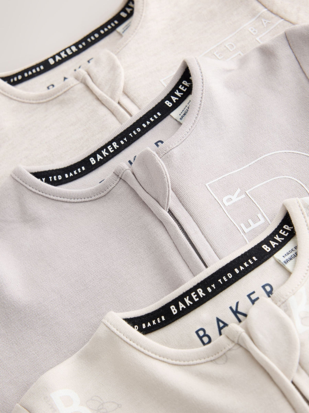 Baker by Ted Baker Neutral 3 Pack Sleepsuits - image 6