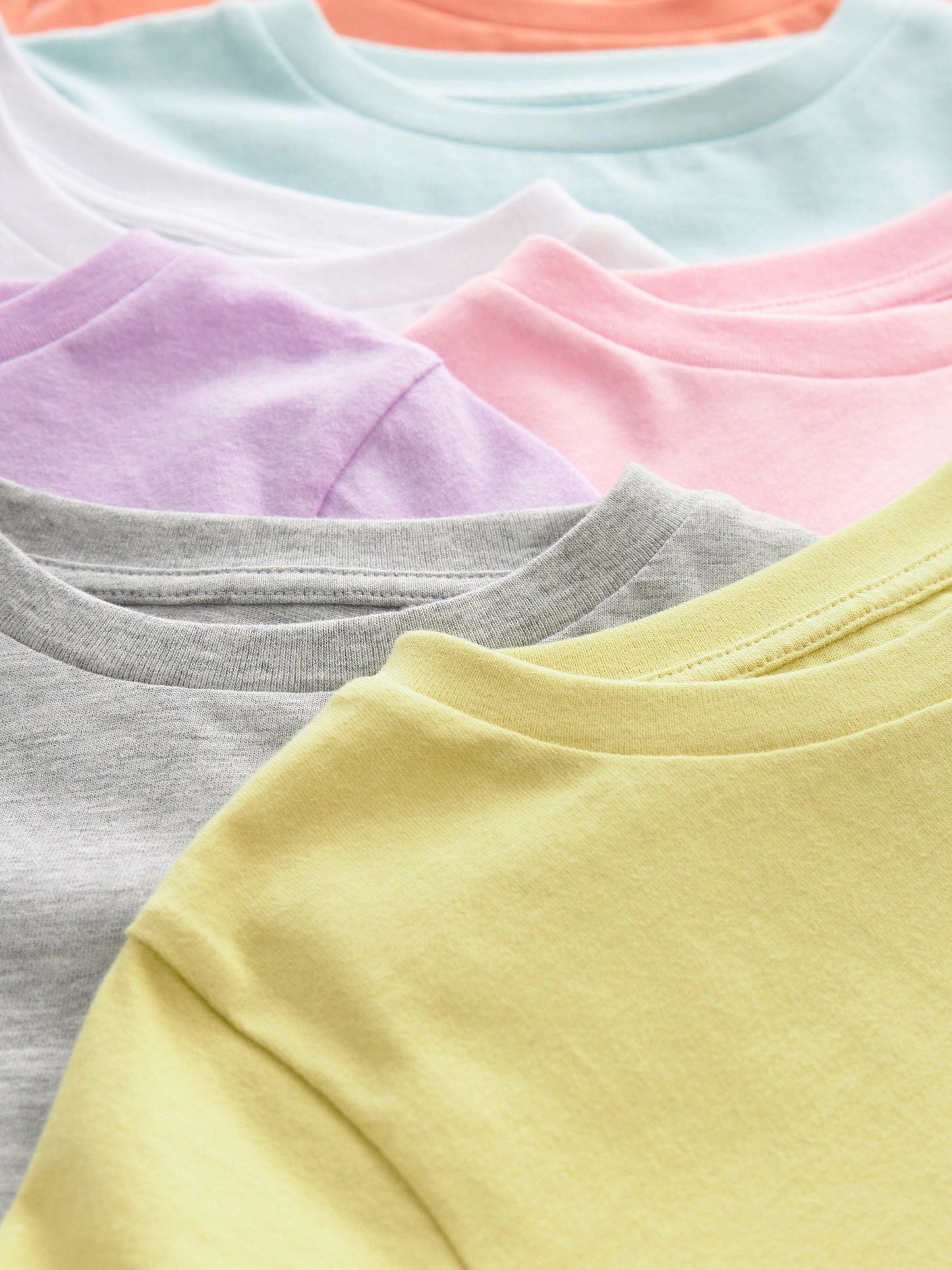 Dsiney Kidz - Multi Pastel Plains T-Shirts 7 Pack (3-16yrs) image 11