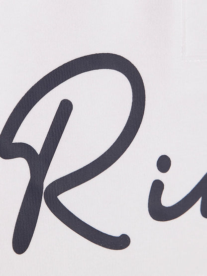 Dsiney Kidz - River Island White Logo Polo Shirt & Shorts Set image 5