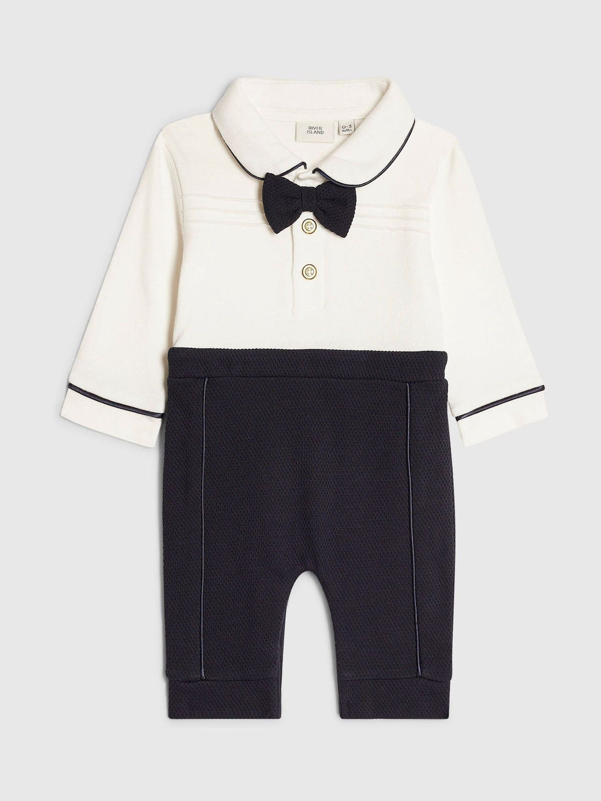 Dsiney Kidz - River Island Blue Sailor Tie Bear Bodysuit & Legging Set image 1