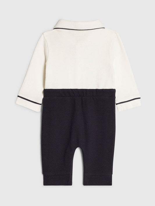 Dsiney Kidz - River Island Blue Sailor Tie Bear Bodysuit & Legging Set image 2
