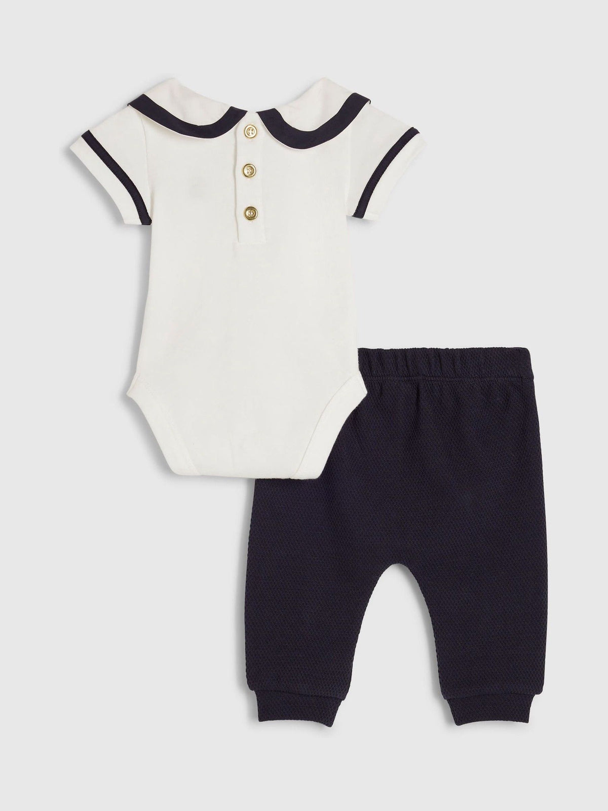 Dsiney Kidz - River Island Blue Sailor Tie Bear Bodysuit & Legging Set image 3