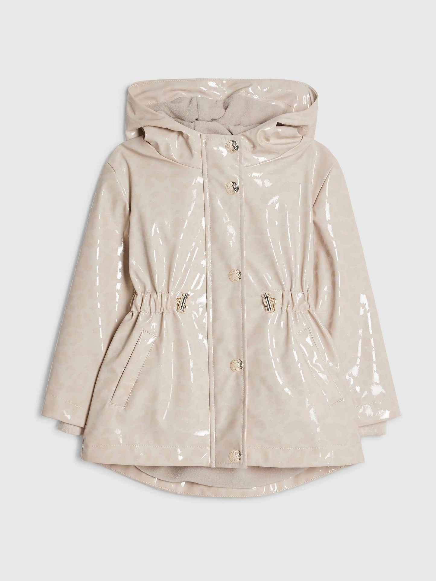 Dsiney Kidz - River Island Cream Hooded Rain Jacket image 1