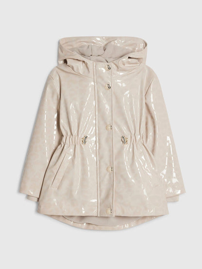 Dsiney Kidz - River Island Cream Hooded Rain Jacket image 1