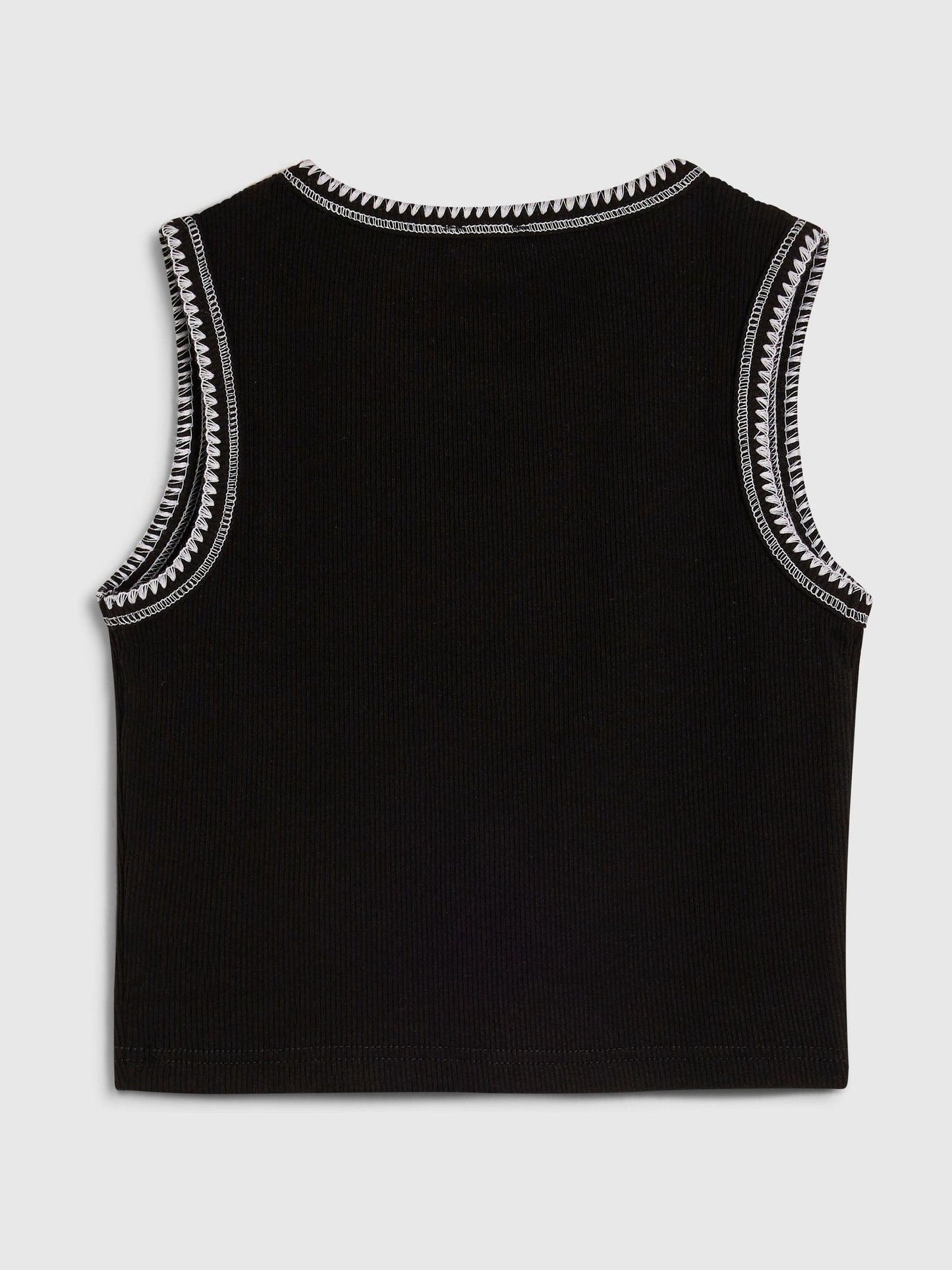 Dsiney Kidz - River Island Black Iconic Whipstitch T-Shirt image 2