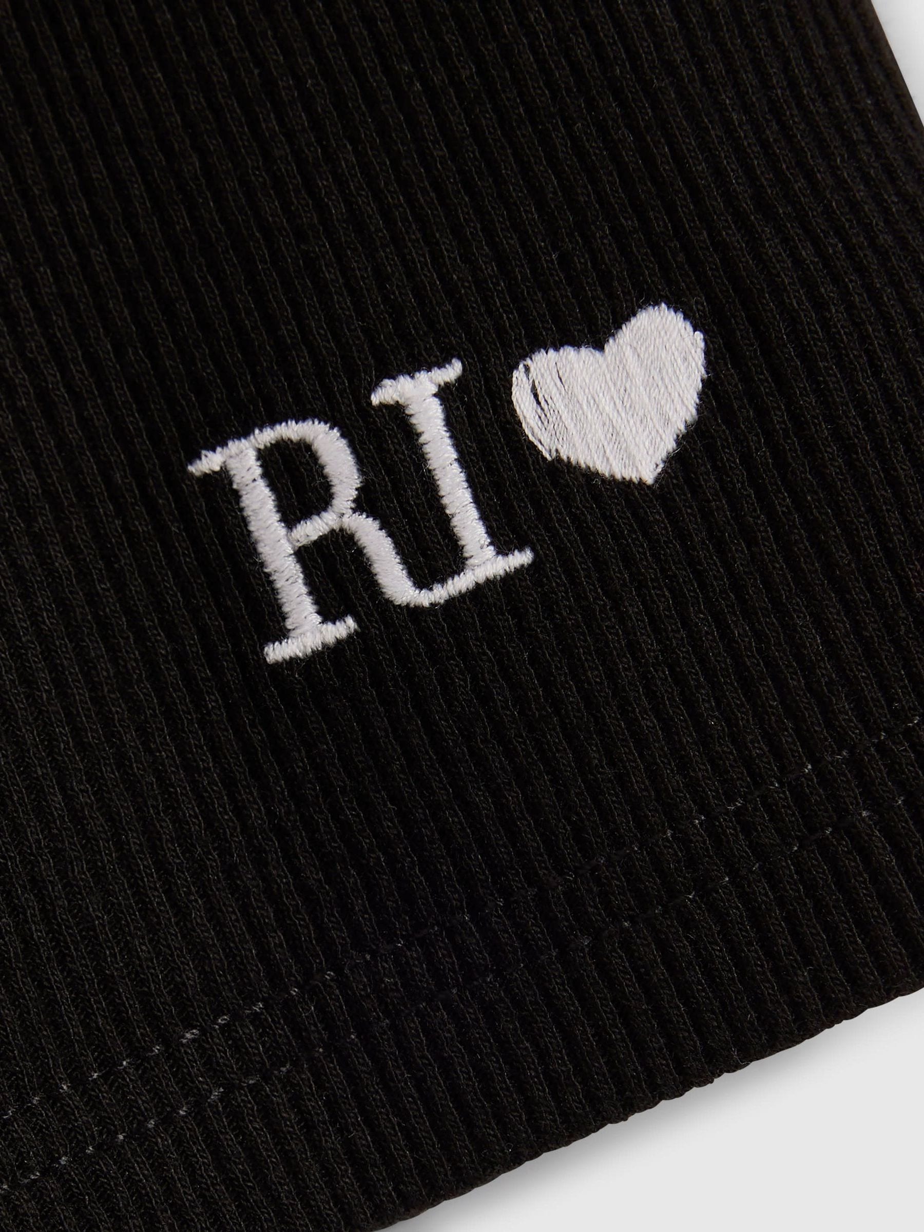 Dsiney Kidz - River Island Black Iconic Whipstitch T-Shirt image 4