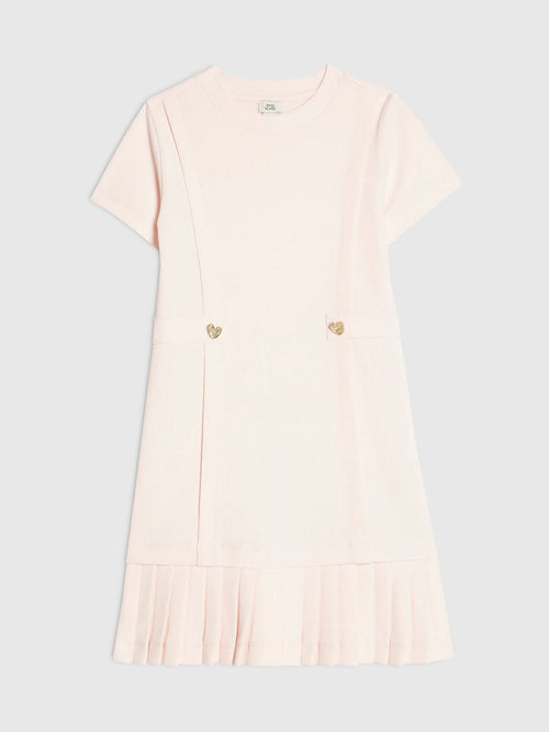 Dsiney Kidz - River Island Pink Pleated Dress image 1