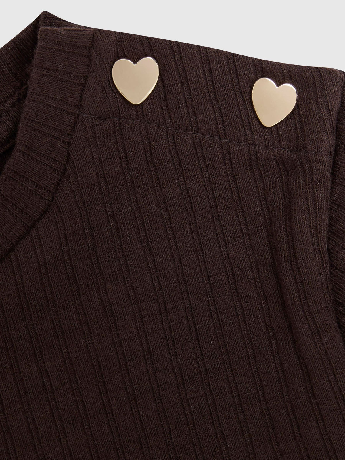 Dsiney Kidz - River Island Brown Textured T- Shirt & Legging Set image 4