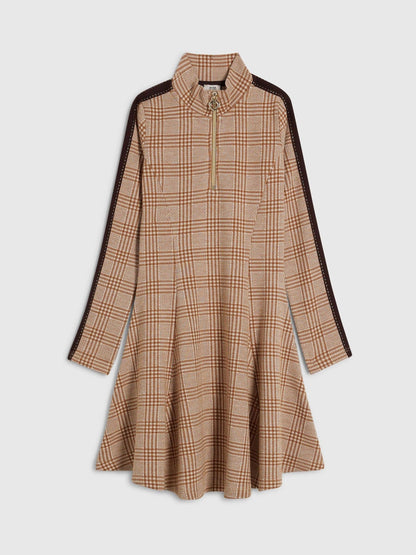 Dsiney Kidz - River Island Brown Funnel Flared Dress image 1