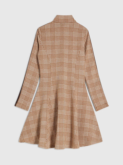 Dsiney Kidz - River Island Brown Funnel Flared Dress image 2