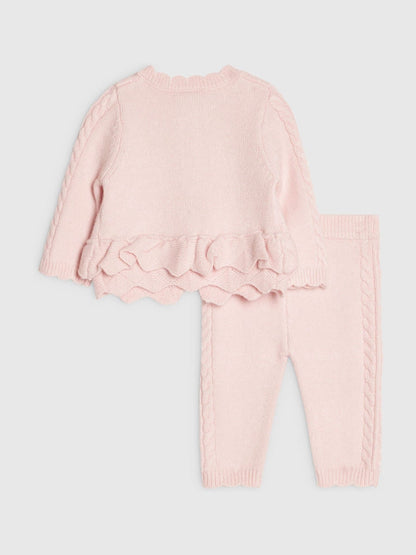 River Island Pink Peplum Cardigan & Legging Set - image 2