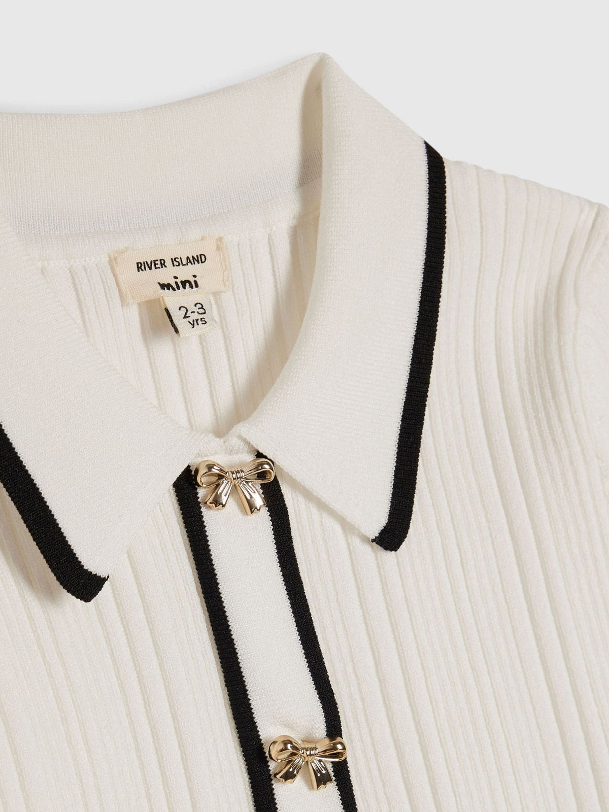 Dsiney Kidz - River Island Cream Peplum Top & Kickflare Set image 4