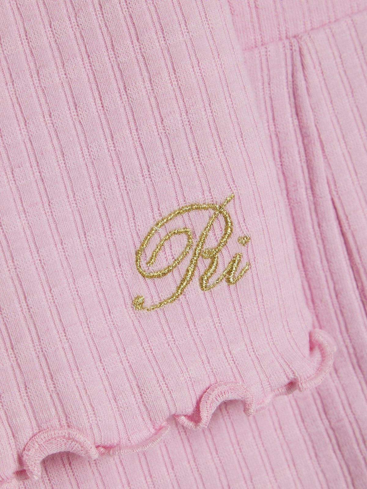 Dsiney Kidz - River Island Pink Textured T-Shirt & Leggings Set image 5