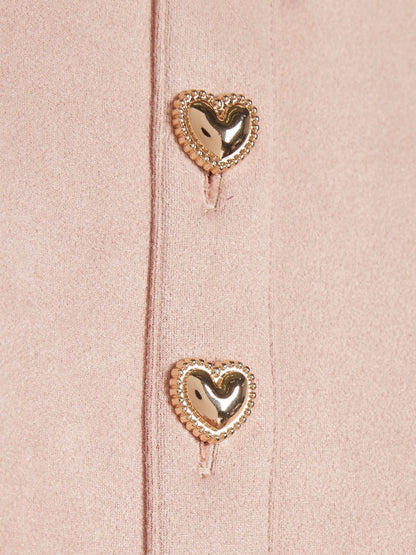 Dsiney Kidz - River Island Pink Suedette Prom Dress image 3
