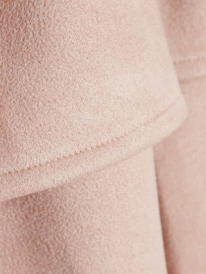 Dsiney Kidz - River Island Pink Suedette Prom Dress image 4