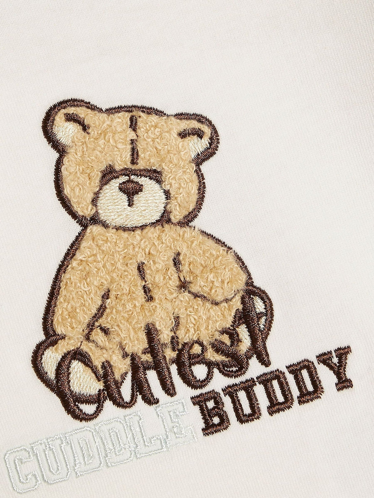 Dsiney Kidz - River Island Cream Cuddle Buddy Top & Joggers Set image 4