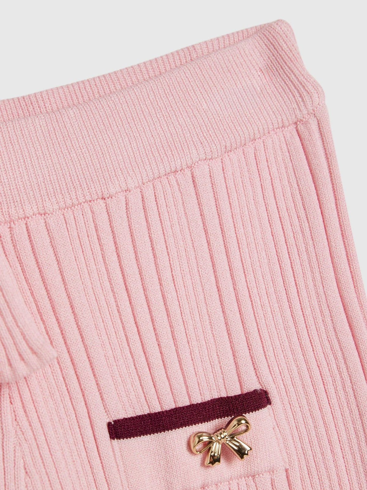 Dsiney Kidz - River Island Pink Peplum Top & Kickflare Set image 4