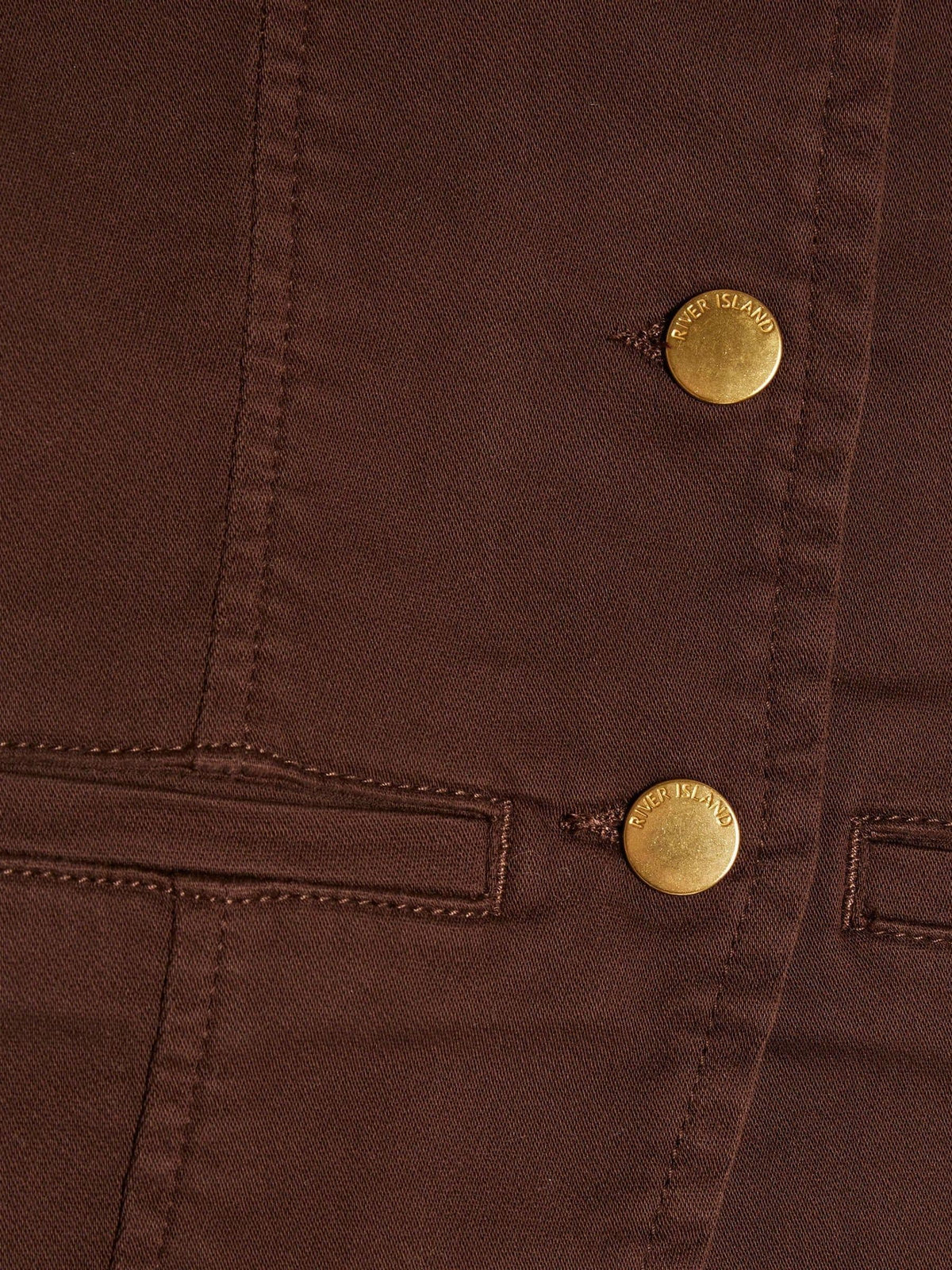 Dsiney Kidz - River Island Brown Waistcoat & Shorts Set image 4