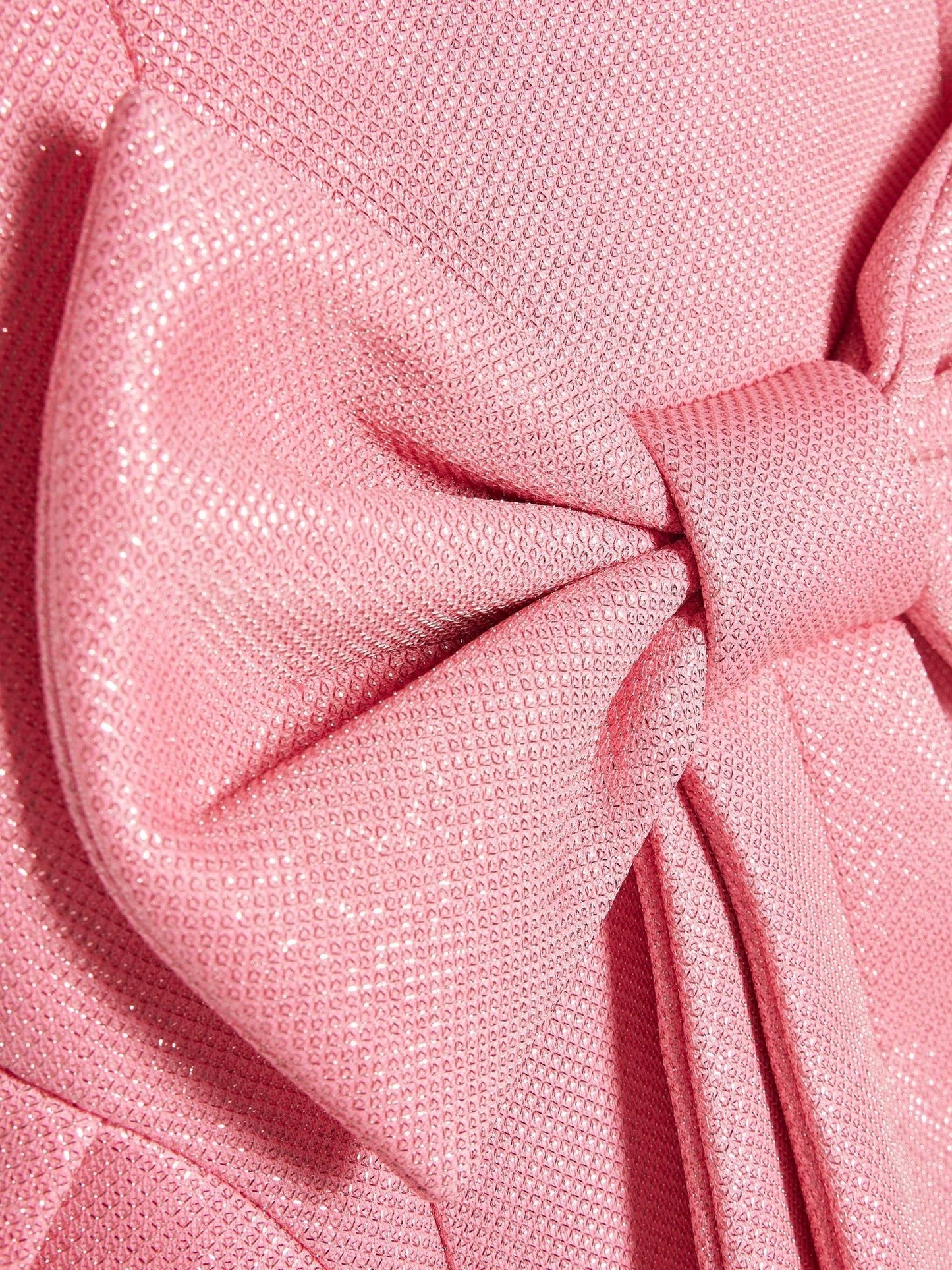 Dsiney Kidz - River Island Pink Glitter Bow Dress image 3