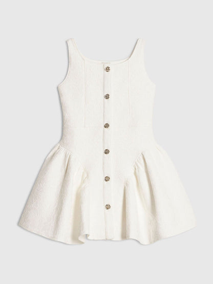 Dsiney Kidz - River Island White Plain Lace Premium Dress image 1