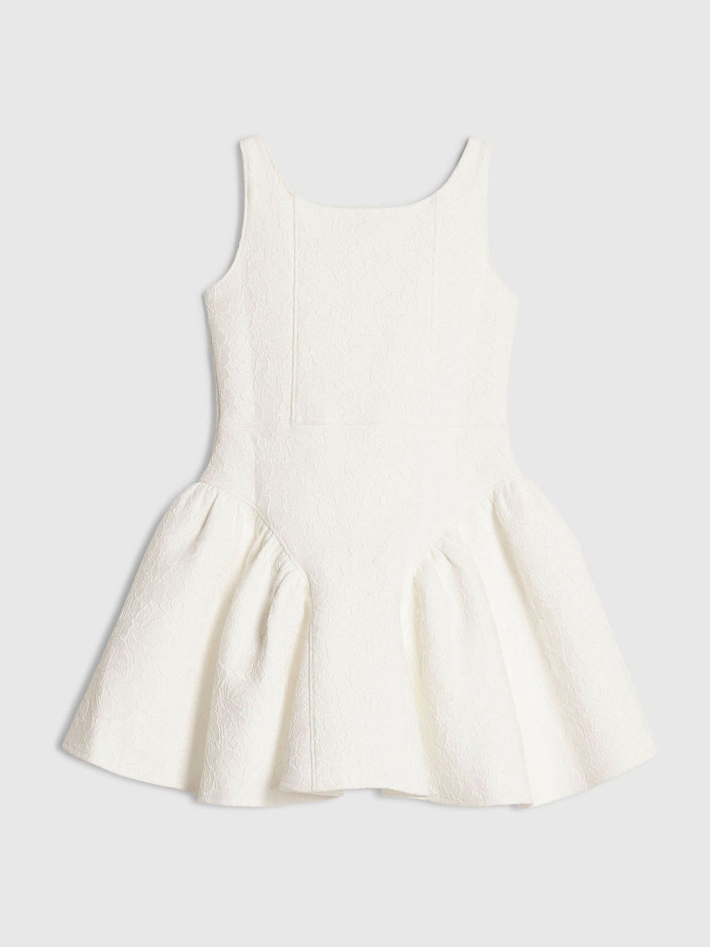 Dsiney Kidz - River Island White Plain Lace Premium Dress image 2