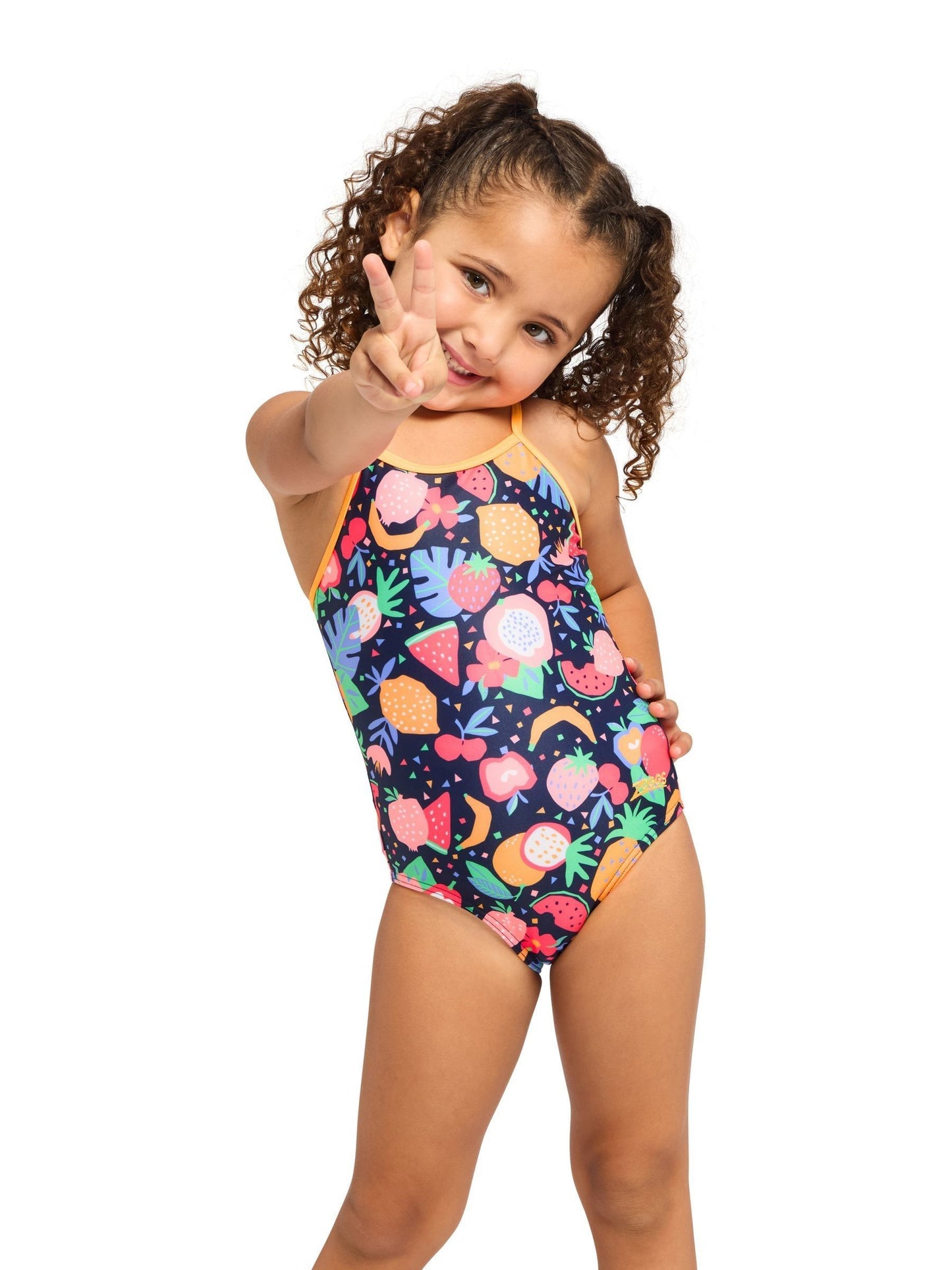 Dsiney Kidz - Zoggs Black Classicback Swimsuit image 1