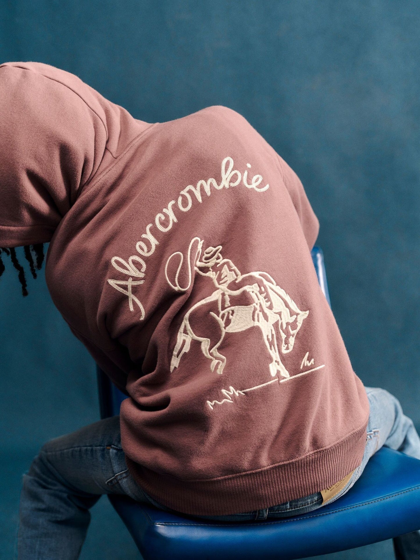 Dsiney Kidz - Abercrombie & Fitch Brown Saddle Up Pullover Hoodie image 2