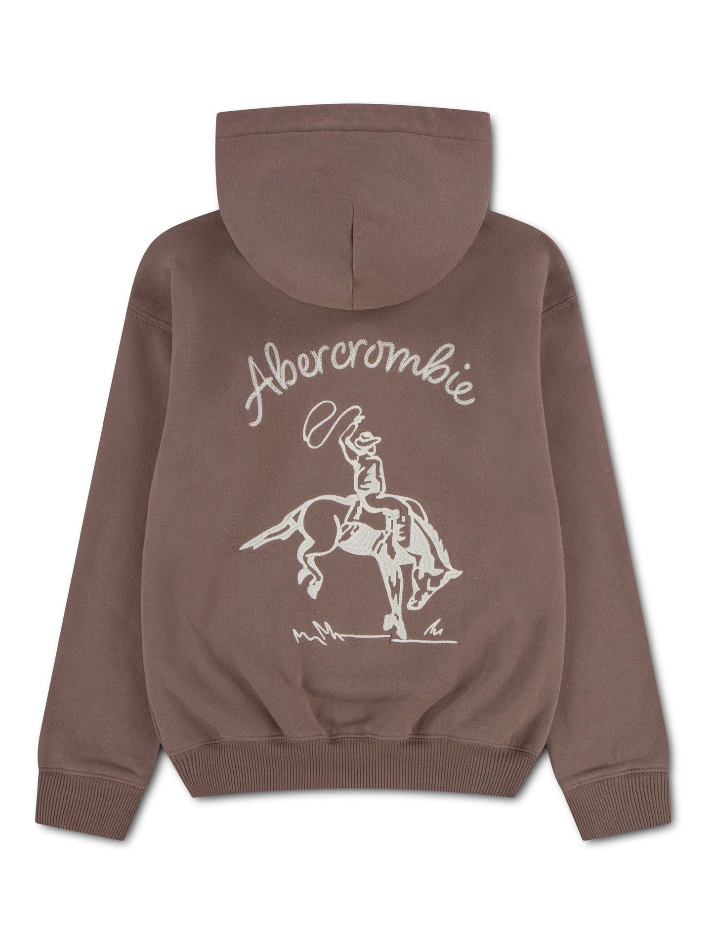 Dsiney Kidz - Abercrombie & Fitch Brown Saddle Up Pullover Hoodie image 4