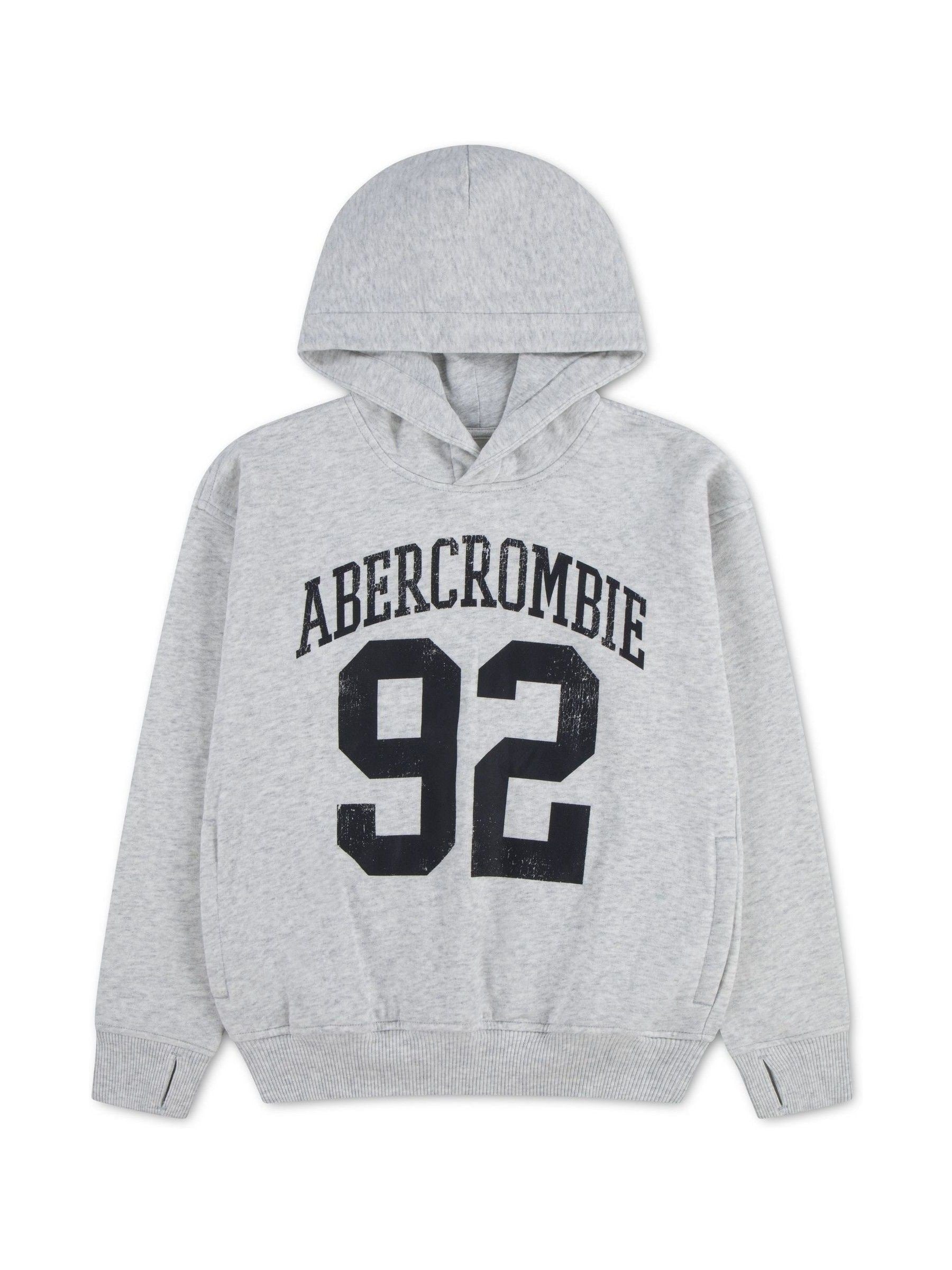 Dsiney Kidz - Abercrombie & Fitch Grey '92 Pullover Hoodie image 1