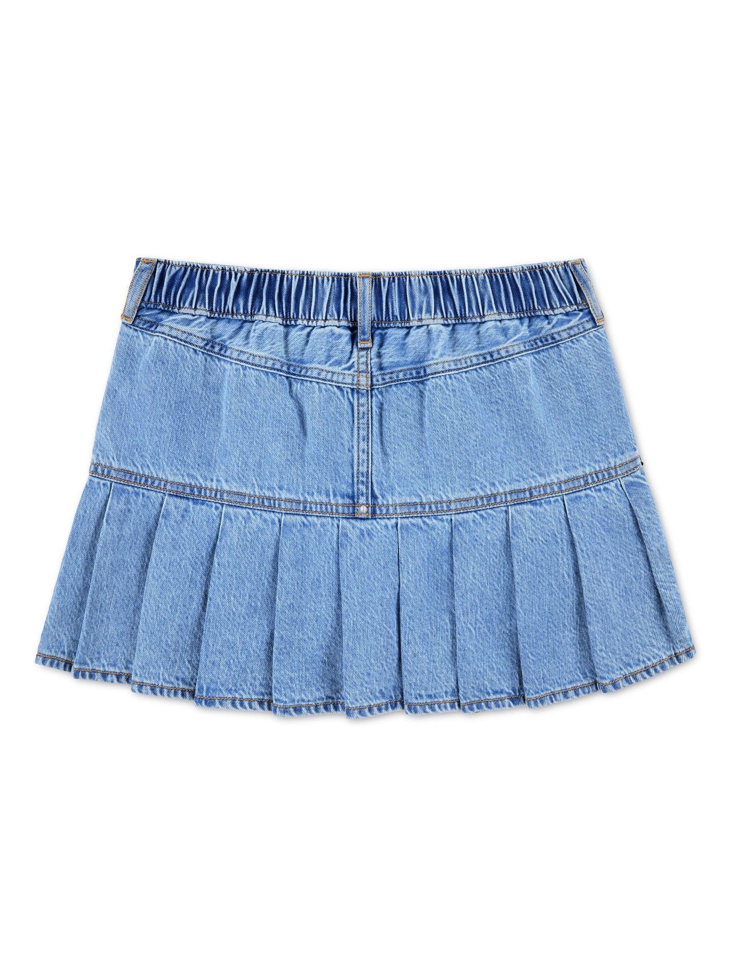 Dsiney Kidz - Abercrombie & Fitch Blue Drop Waist Pleated Mini Skirt image 2