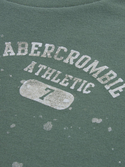 Dsiney Kidz - Abercrombie & Fitch Green Athletic Core Lockup T-Shirt image 3