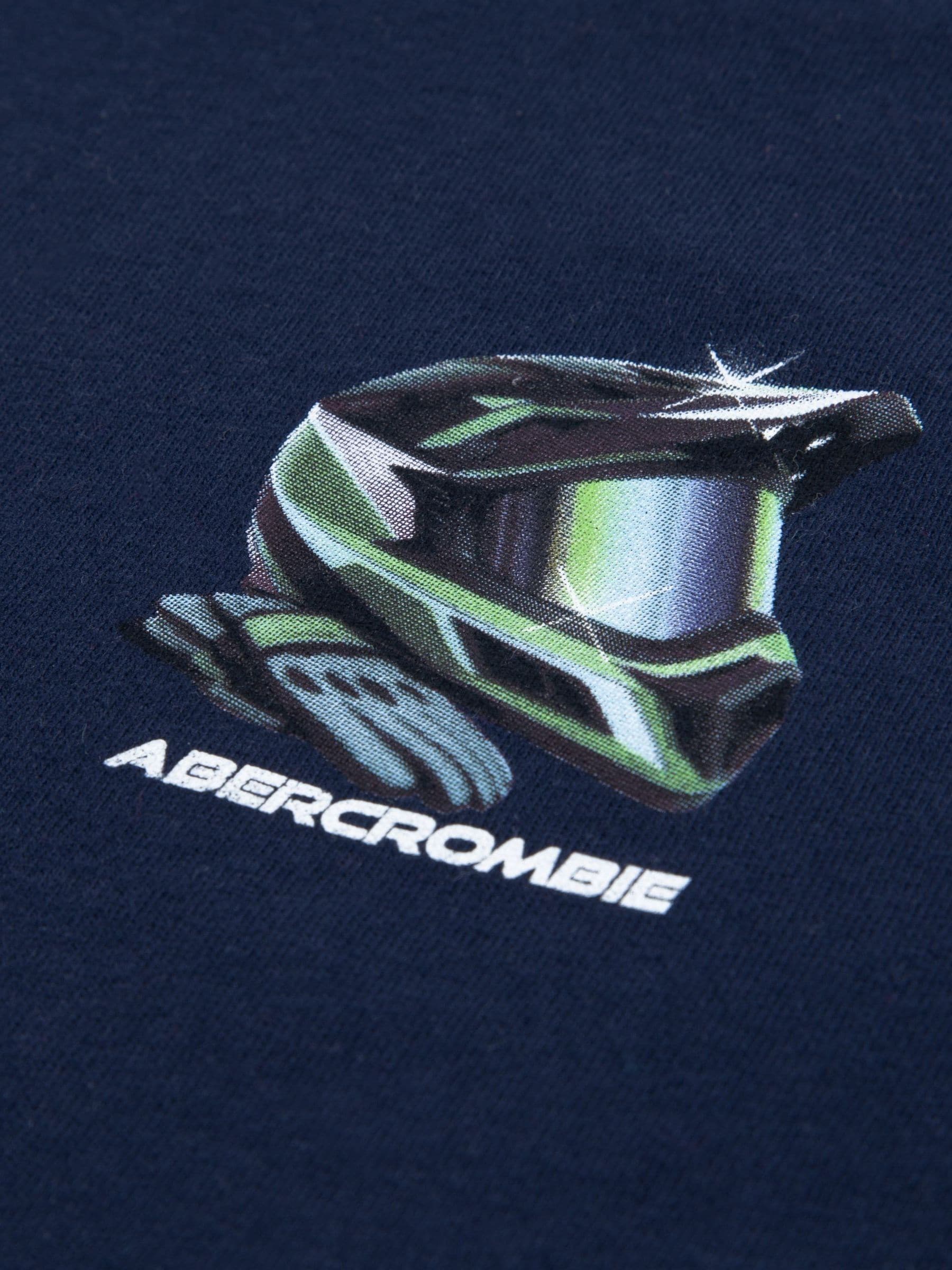 Dsiney Kidz - Abercrombie & Fitch Blue Racing Helmet T-Shirt image 3