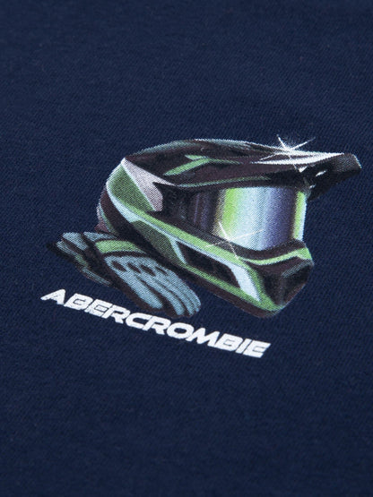 Dsiney Kidz - Abercrombie & Fitch Blue Racing Helmet T-Shirt image 3