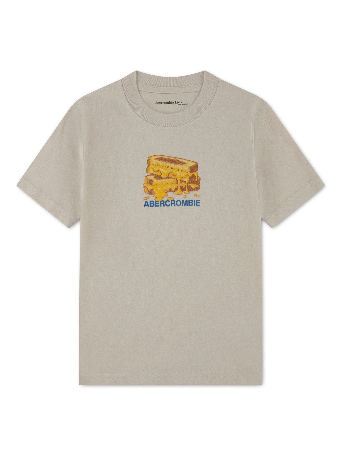 Dsiney Kidz - Abercrombie & Fitch Cream Grilled Cheese T-Shirt image 3