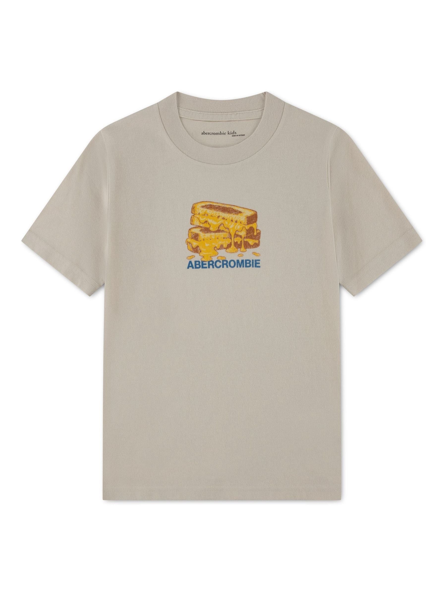 Dsiney Kidz - Abercrombie & Fitch Cream Grilled Cheese T-Shirt image 3