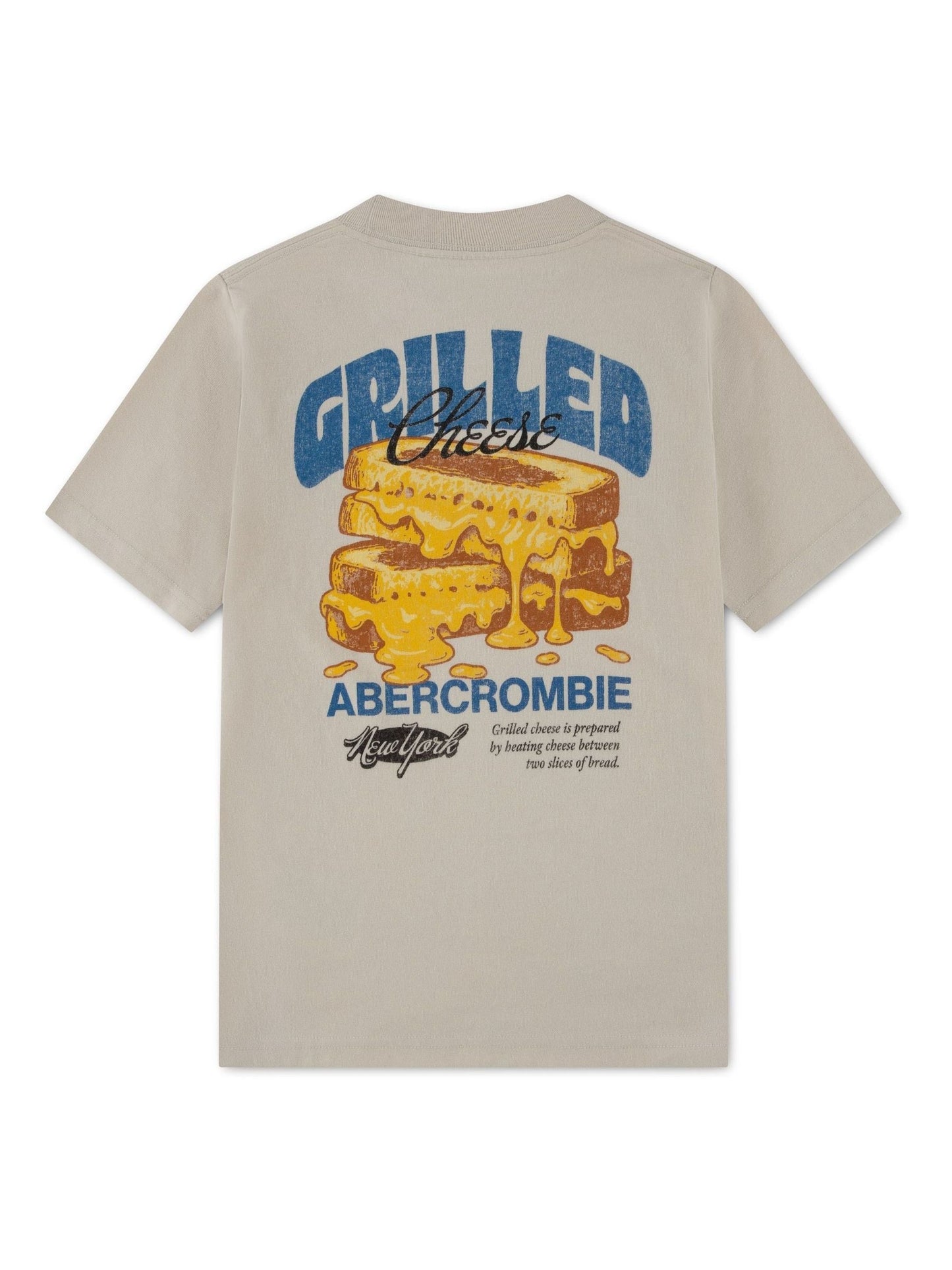 Dsiney Kidz - Abercrombie & Fitch Cream Grilled Cheese T-Shirt image 4
