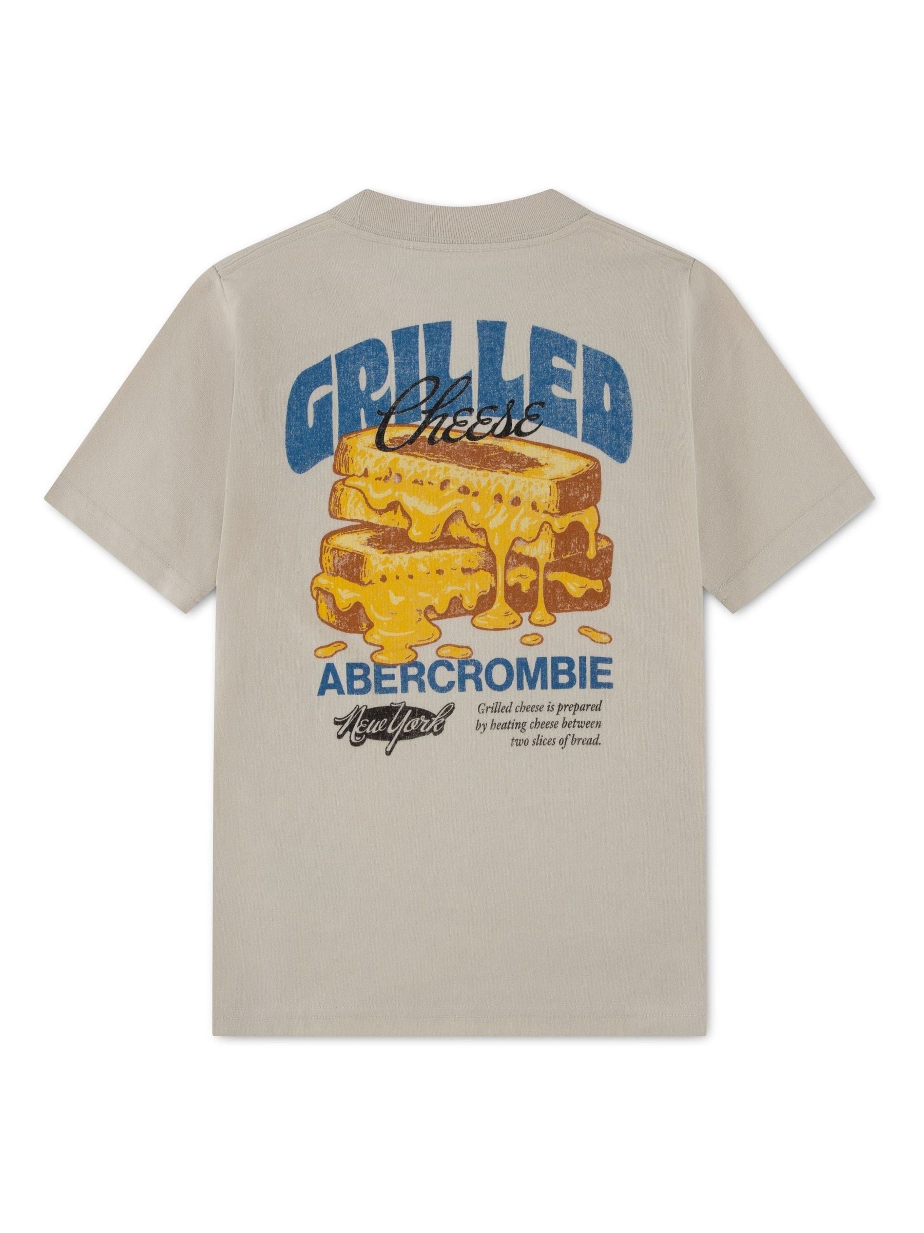 Dsiney Kidz - Abercrombie & Fitch Cream Grilled Cheese T-Shirt image 4