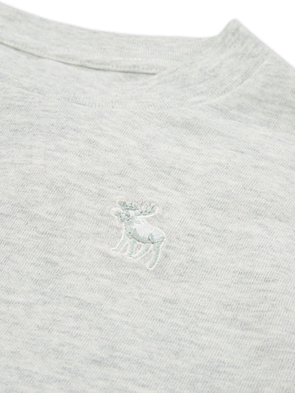 Dsiney Kidz - Abercrombie & Fitch Blue/Grey/Navy Blue Long Sleeve T-Shirts 3 Pack image 5